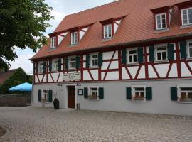 Wirtshaus am Markt, viešbutis mieste Marktas Nordheimas