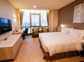 AJ Hotel Hsinchu, hotell i Zhubei