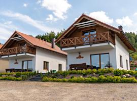 Malinowe Wzgórze domki 90 m2 z sauną i balią- płatna, hotel in zona Mały orczyk Ski Lift, Krzeszna