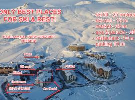 Hostel near ski lift, hotell i Gudauri