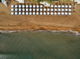 Giannoulis – Santa Marina Beach Hotel、アギア・マリーナ・ネア・キドニアスのリゾート