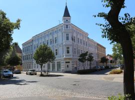 Hotel Haus Singer, hotel com estacionamento em Wittenberge