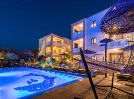 Villa Gereoudis Apartments with Sea View & Pool, lägenhetshotell i Kolimvarion