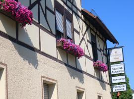 Gasthaus Schöne Aussicht, hotel v destinaci Usingen