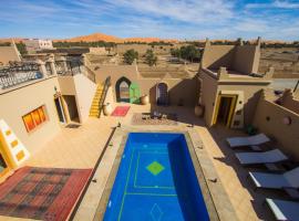 Hassilabiad Appart Hotel，梅爾祖卡駱駝徒步撒哈拉之旅（Camel Trekking Sahara Tour）附近的飯店