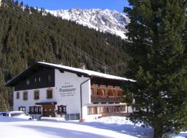 Pension Praxmarer, ski resort in Sankt Sigmund im Sellrain