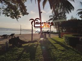 Romantiska viesnīca Morning Star Resort pilsētā Bantai