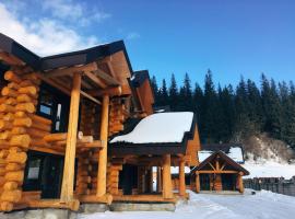 Зимова казка, hytte i Tatariv