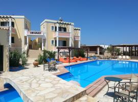 Irides, hotel with pools in Souvala