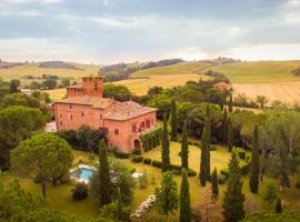 Castello di San Fabiano, hotel em Monteroni dʼArbia