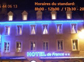 Hôtel de France, hotell sihtkohas Espalion