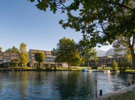 Waldhaus*** Hotel im Deltapark Vitalresort, hotell sihtkohas Thun