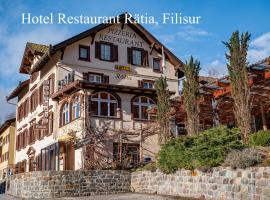 Hotel Restaurant Rätia, penginapan di Filisur