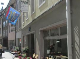 Hotel & Backpackers Zak Schaffhausen, hotell sihtkohas Schaffhausen