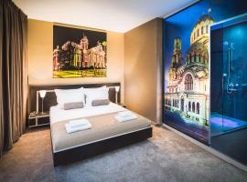 Central Point Boutique Hotel, hotell i Centrum, Sofia