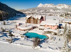 Wellnesshotel ...liebes Rot-Flüh, ski resort in Haldensee