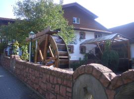 Zur Mühle, privatni smještaj u gradu 'Mörlenbach'
