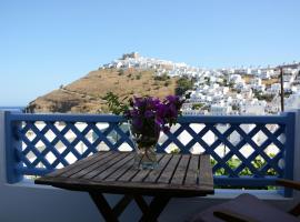 Dolphin Studios, cheap hotel in Astypalaia Town