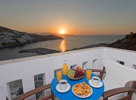 Yalos rooms, cheap hotel in Astypalaia Town