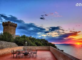 Castello di Populonia VILLA A MARE, hôtel à Populonia
