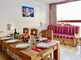 Arcadien - Appartement les Arcs 1800 - 10 personnes - 3 chambres，位于阿克1800的酒店