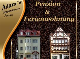 Adams Pension und Ferienwohnungen, hotell sihtkohas Mühlhausen