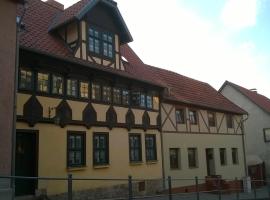 Urlaub im Fachwerkhaus, apartemen di Gernrode - Harz
