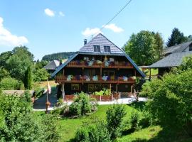 Ferienwohnungen Panoramablick, hotel cerca de Spitzenberg Ski Lift, Bernau im Schwarzwald