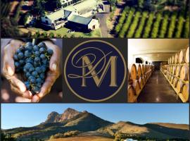 Marianne Wine Estate, hotel boutique en Stellenbosch