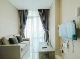 Cozy 1BR Brooklyn Alam Sutera Apartment By Travelio