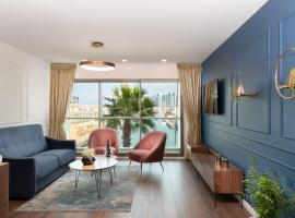 Herzliya Marina Lagoon Apartment, hotel cerca de Arena Mall, Herzliya