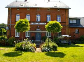 Viesnīca Bahnhof Frauenstein SCHLOSSBLICK pilsētā Frauenstein, netālu no apskates objekta Lichtenberg lake