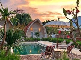 La Roja Bungalows, parque turístico em Nusa Penida