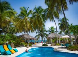Viesnīca Hotel Restaurant Cyvadier Plage pilsētā Žakmela, netālu no apskates objekta Jacmel