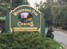 Whispering Pine Cabins, hótel í Ruidoso
