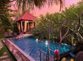 Villa Rosseno - Evelyn Private pool and Garden, hotel s parkovaním v destinácii Yogyakarta