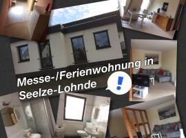 Apartement in Seelze Lohnde, hotell med parkeringsplass i Seelze