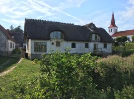 Ga Prästgården i Rörum, boende vid stranden i Simrishamn