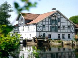 Wipperaublick in der Oldenstädter Wassermühle, hotell sihtkohas Uelzen