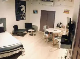 Studio typique et cosy climatise.