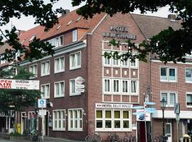 Hotel Delfthalle, отель рядом с аэропортом Emden Airport - EME в городе Эмден