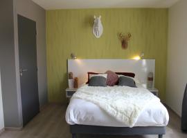 chambre 2 personnes, hotel v destinaci Lérouville