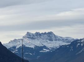 TOP Montreux Centre 2-8 p., view lake and Chillon Castle