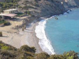 Akrogiali, boende vid stranden i Gavdos