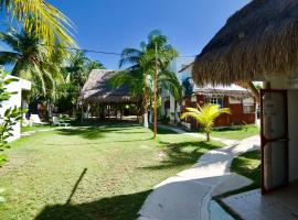 Golden Paradise Hostel, hotell Isla Holboxis