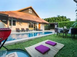 AnB Poolvilla Grand Modern 3BR Jomtien for 10pax