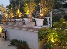 Roof APT W terrace garden,1BR 1BA, beach rental in Tel Aviv