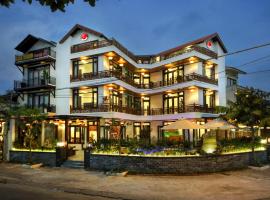 Threeway Riverside Villa, hotelli Hoi Anissa alueella Cam Pho