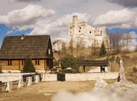 Chata w Mirowie – hotel w pobliżu miejsca Zamek w Bobolicach w mieście Mirów