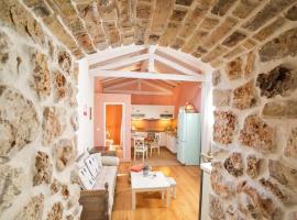 Cozy eco cottage, beach rental in Liapades